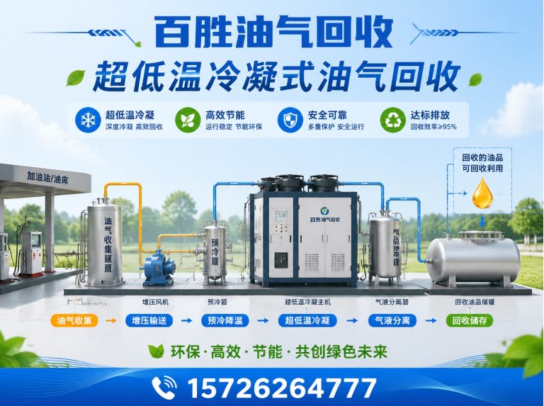 青岛超低温冷凝式油气回收展示图